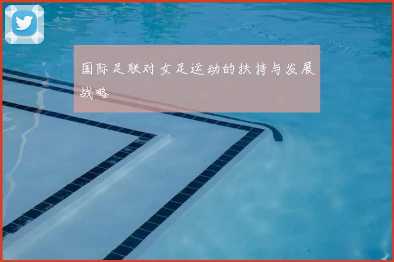 国际足联对女足运动的扶持与发展战略